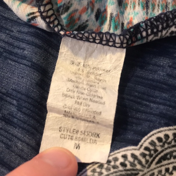 Paisley Print Maxi Dress - Picture 7 of 11